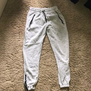 Grey joggers